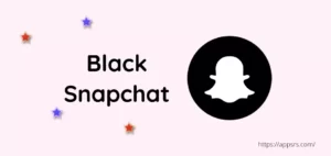 black snapchat