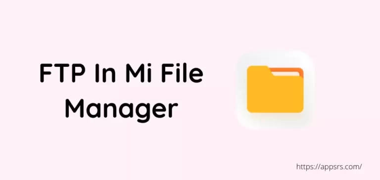 use ftp in mi file manager