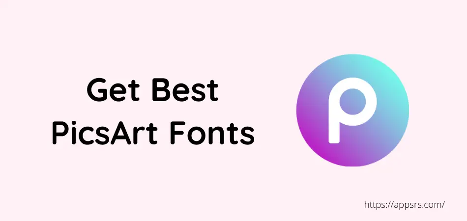 picsart fonts