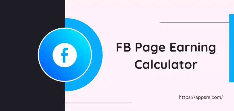 facebook page earning calculator
