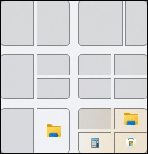 Windows 11 layout