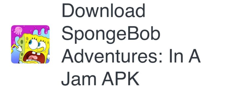 SpongeBob Adventures in a Jam Mod APK