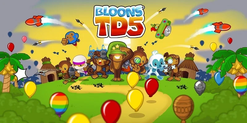 bloons td 5 mod apk