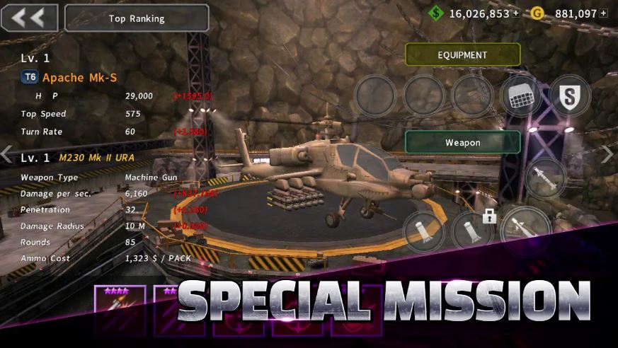 gunship battle apk mod