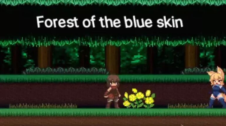 Forest of Blue Skin