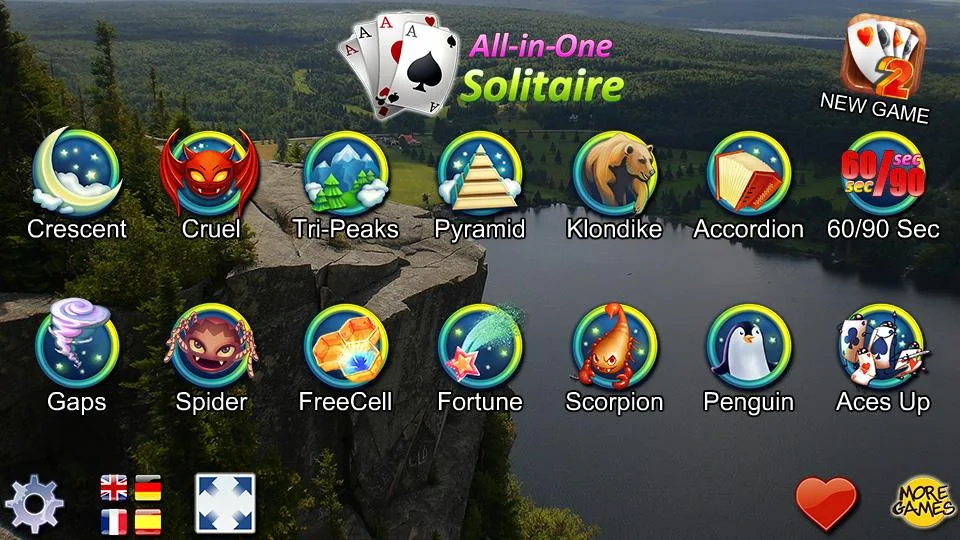 free easy solitaire game