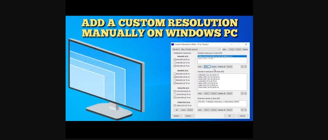 Custom Resolution Utility (CRU)