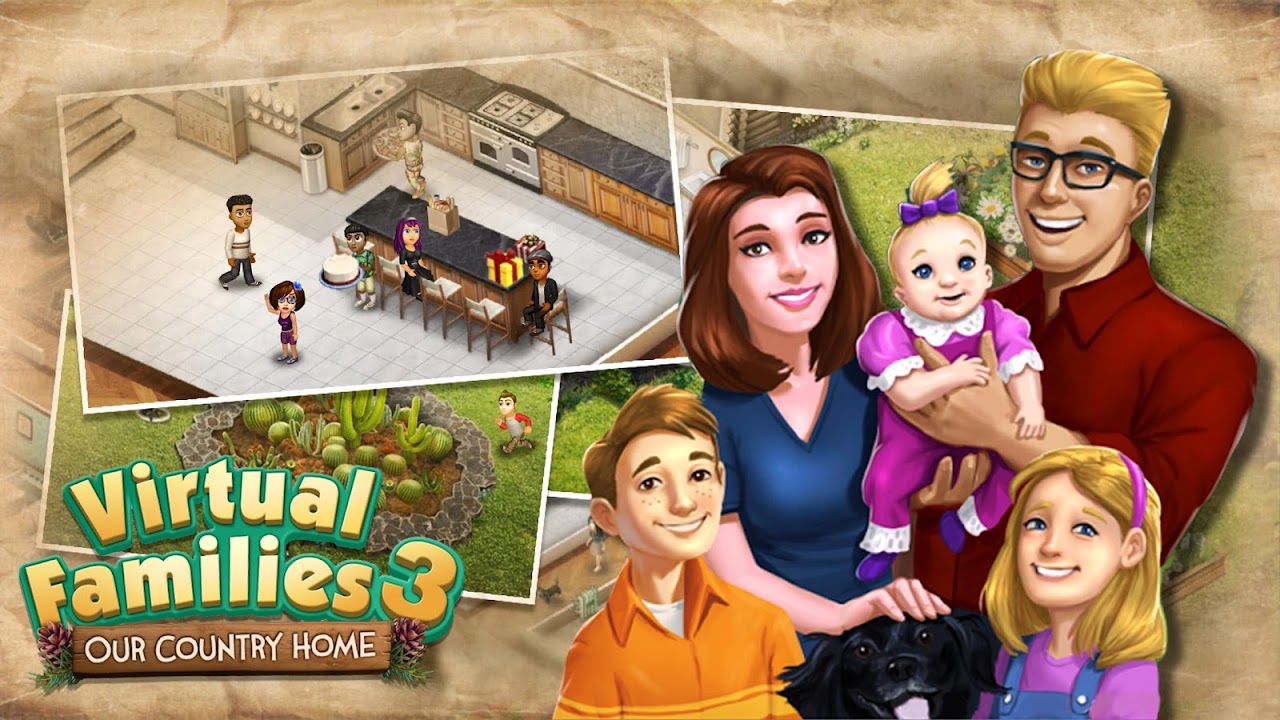 Virtual Families 3 MOD logo