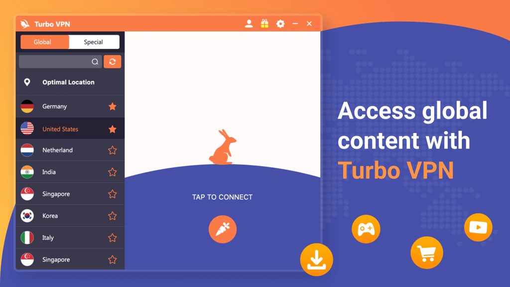 Turbo VPN MOD image 2