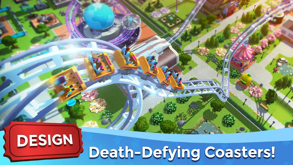 RollerCoaster Tycoon Touch MOD image 2
