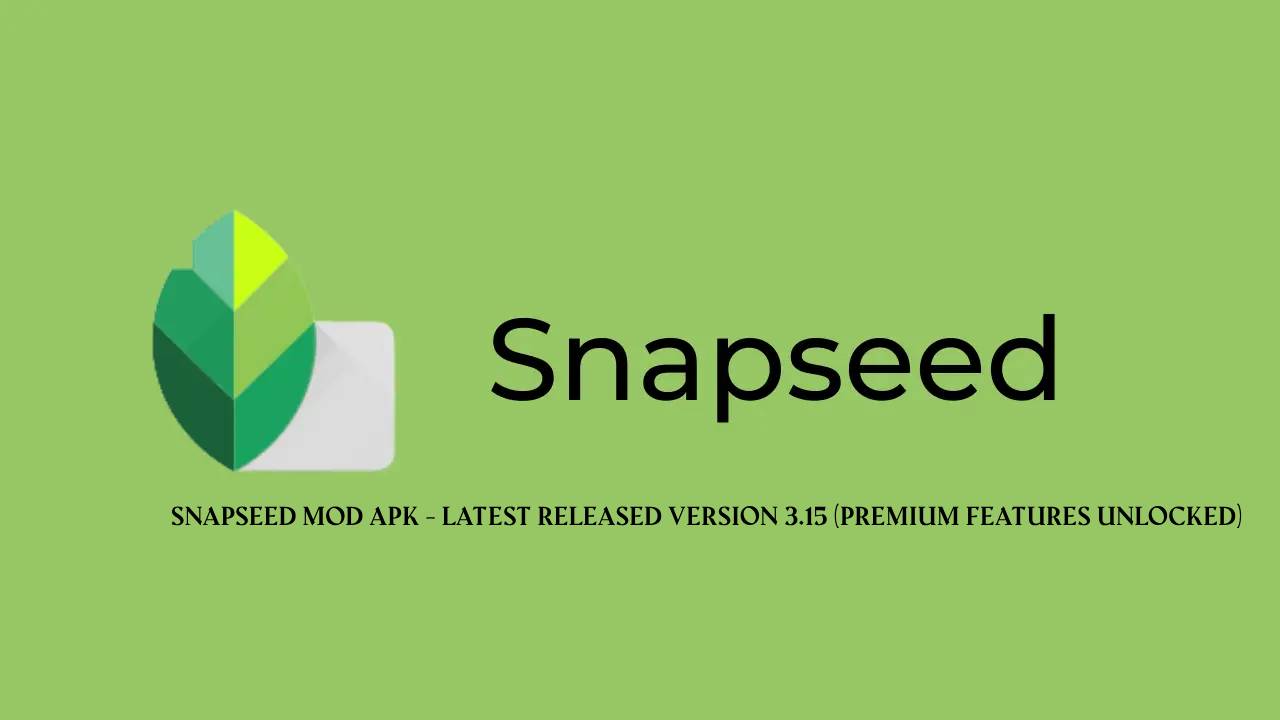 Snapseed MOD APK